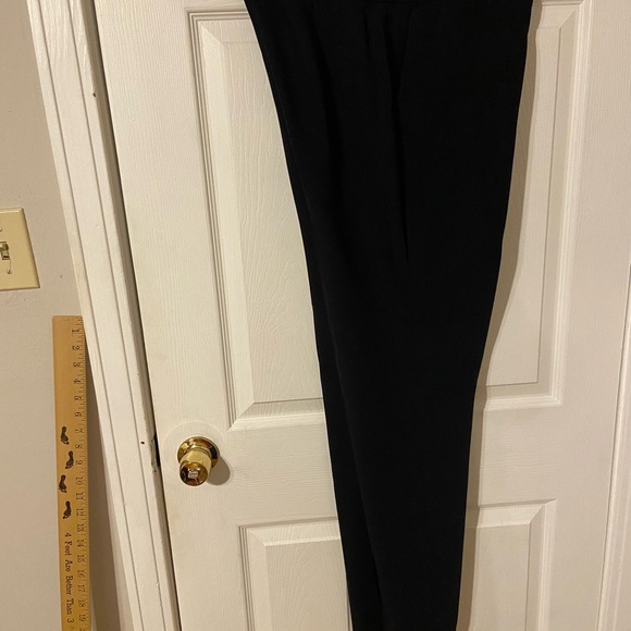 Uniform John Paul Richard Size 10 Sleek Black Pants - Picture 4 of 7